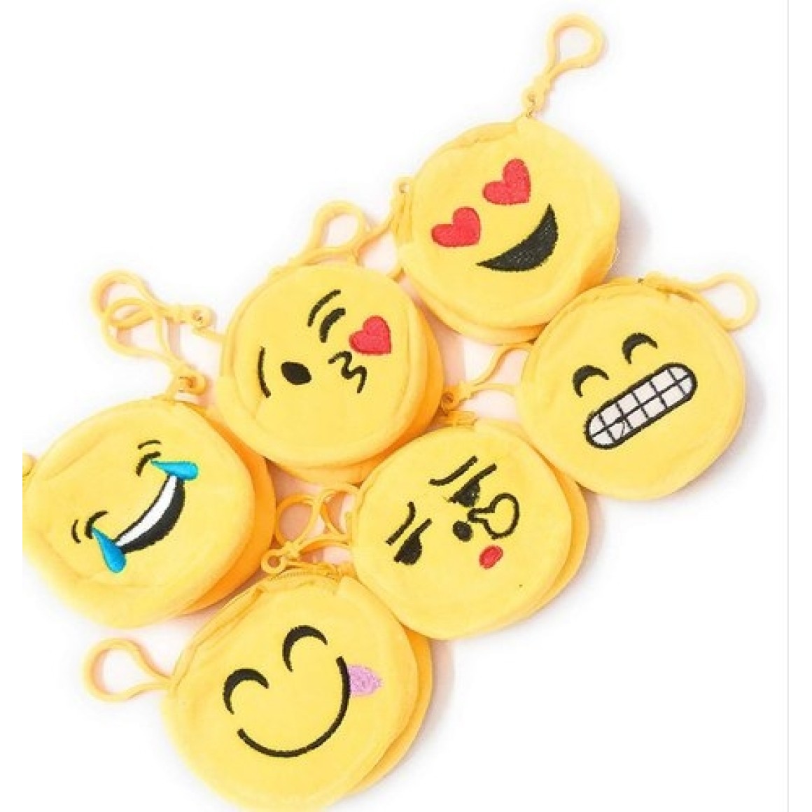 Chaveiro de Pelúcia Emoji Beijos - Wellmix - Ri Happy